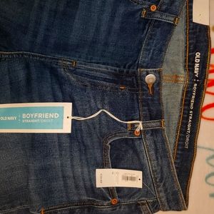 Old Navy NWT Sz 10, Boyfriend Straight